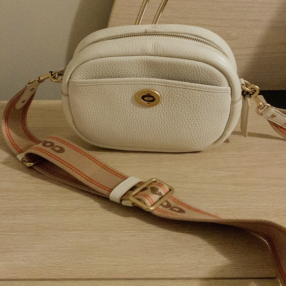 Coach Handbags - Coach Camera bag Chalk